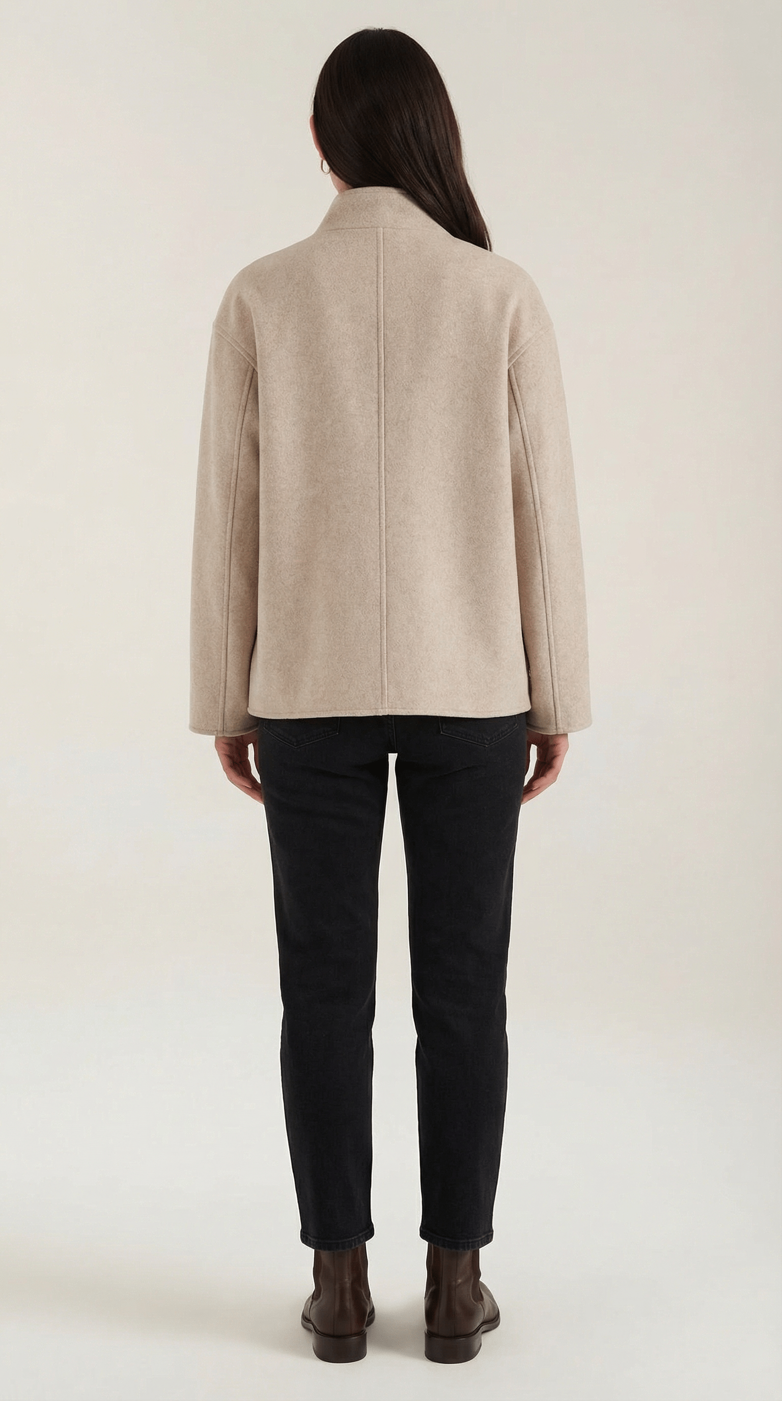 Oversized Relaxed Fit Jacket-jackets > oversized jacket-Laventaire-Laventaire