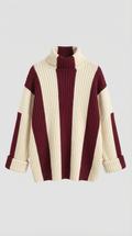 Oversized Roll Neck Sweater-sweaters > roll neck sweater-Laventaire-Laventaire