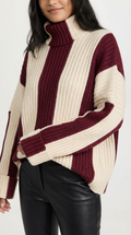 Oversized Roll Neck Sweater-sweaters > roll neck sweater-Laventaire-Laventaire