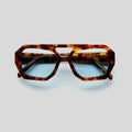Oversized Square Sunglasses-accessories > sunglasses > oversized sunglasses-Laventaire-Blue-One size-Laventaire