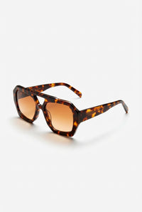 Oversized Square Sunglasses-accessories > sunglasses > oversized sunglasses-Laventaire-Orange-One size-Laventaire
