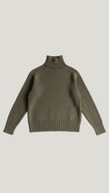 Oversized Turtleneck Sweater-sweaters > turtleneck sweater > oversized turtleneck sweater-Laventaire-Laventaire
