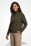 Oversized Turtleneck Sweater-sweaters > turtleneck sweater > oversized turtleneck sweater-Laventaire-Laventaire