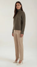 Oversized Turtleneck Sweater-sweaters > turtleneck sweater > oversized turtleneck sweater-Laventaire-Laventaire