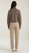 Oversized Turtleneck Sweater-sweaters > turtleneck sweater > oversized turtleneck sweater-Laventaire-Laventaire
