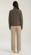 Oversized Turtleneck Sweater-sweaters > turtleneck sweater > oversized turtleneck sweater-Laventaire-Laventaire