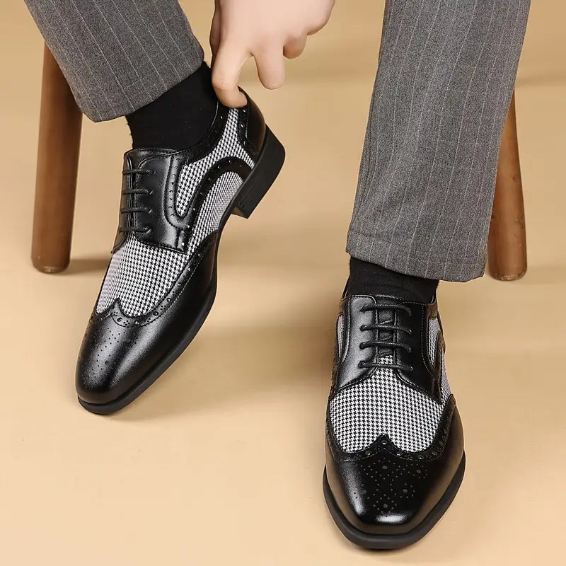 Oxford Dress Shoes-shoes > dress shoes > Oxford shoes-Laventaire-Black-38-Laventaire