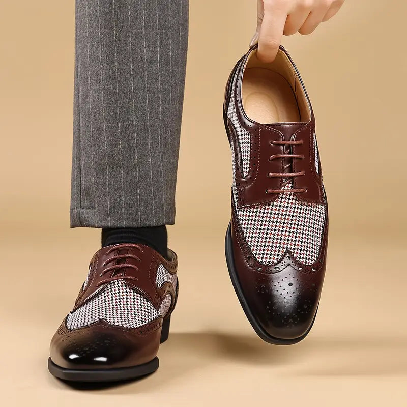 Oxford Dress Shoes-shoes > dress shoes > Oxford shoes-Laventaire-Brown-38-Laventaire