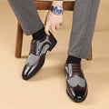 Oxford Dress Shoes-shoes > dress shoes > Oxford shoes-Laventaire-Dark Brown-38-Laventaire