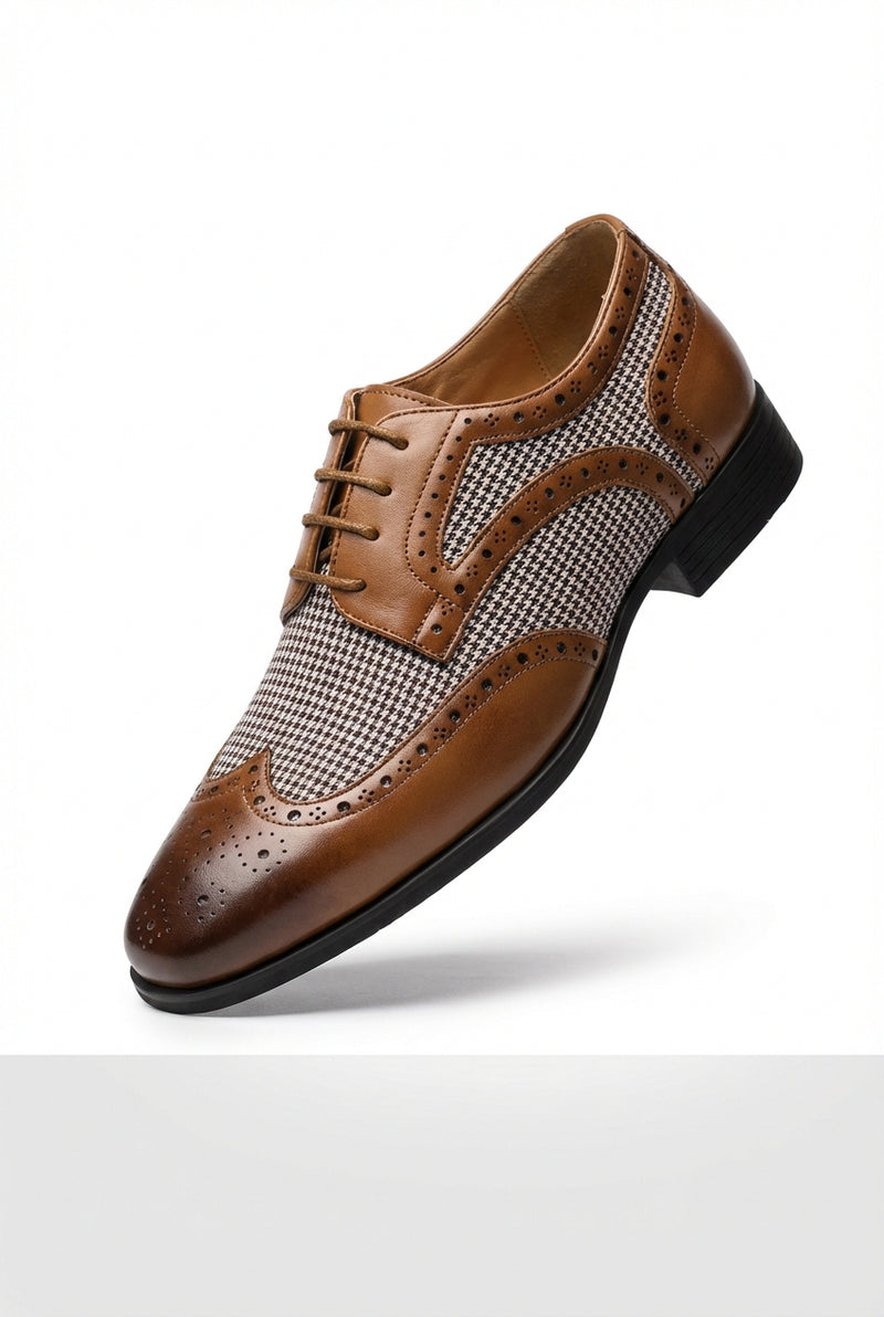 Oxford Dress Shoes-shoes > dress shoes > Oxford shoes-Laventaire-Light Brown-38-Laventaire