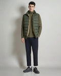 Padded Casual Vest-outerwear > vests > padded vests-Laventaire-Laventaire