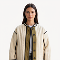 Padded Jacket Contrast Detail-outerwear > padded jacket-Laventaire-Laventaire