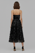 Patchwork Tulle Midi Skirt-Midi Skirts-Laventaire-Laventaire