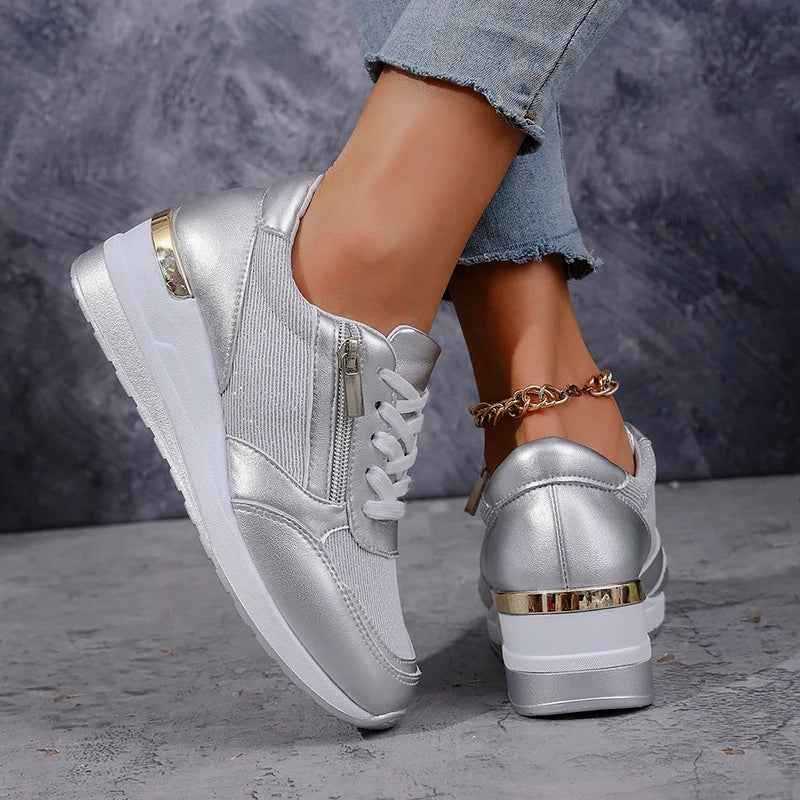 Platform Casual Sneakers-footwear > sneakers > platform sneakers-Laventaire-Laventaire