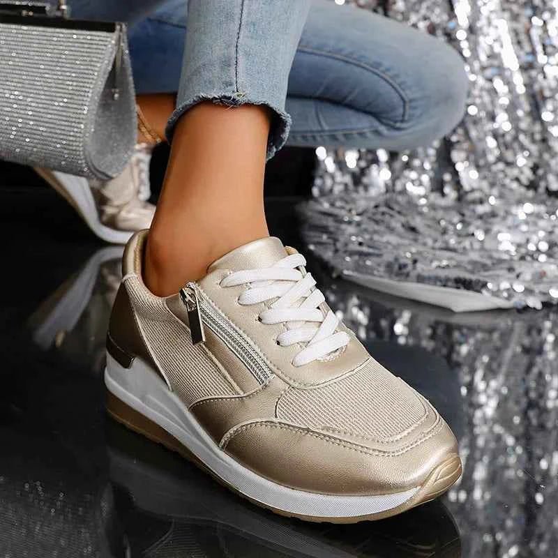 Platform Casual Sneakers-footwear > sneakers > platform sneakers-Laventaire-Laventaire