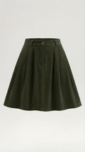 Pleated Skirt A-Line Fit-Skirts-Laventaire-Laventaire