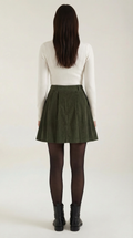 Pleated Skirt A-Line Fit-Skirts-Laventaire-Laventaire