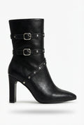 Pointed Toe Ankle Boots-footwear > ankle boots-Laventaire-Laventaire