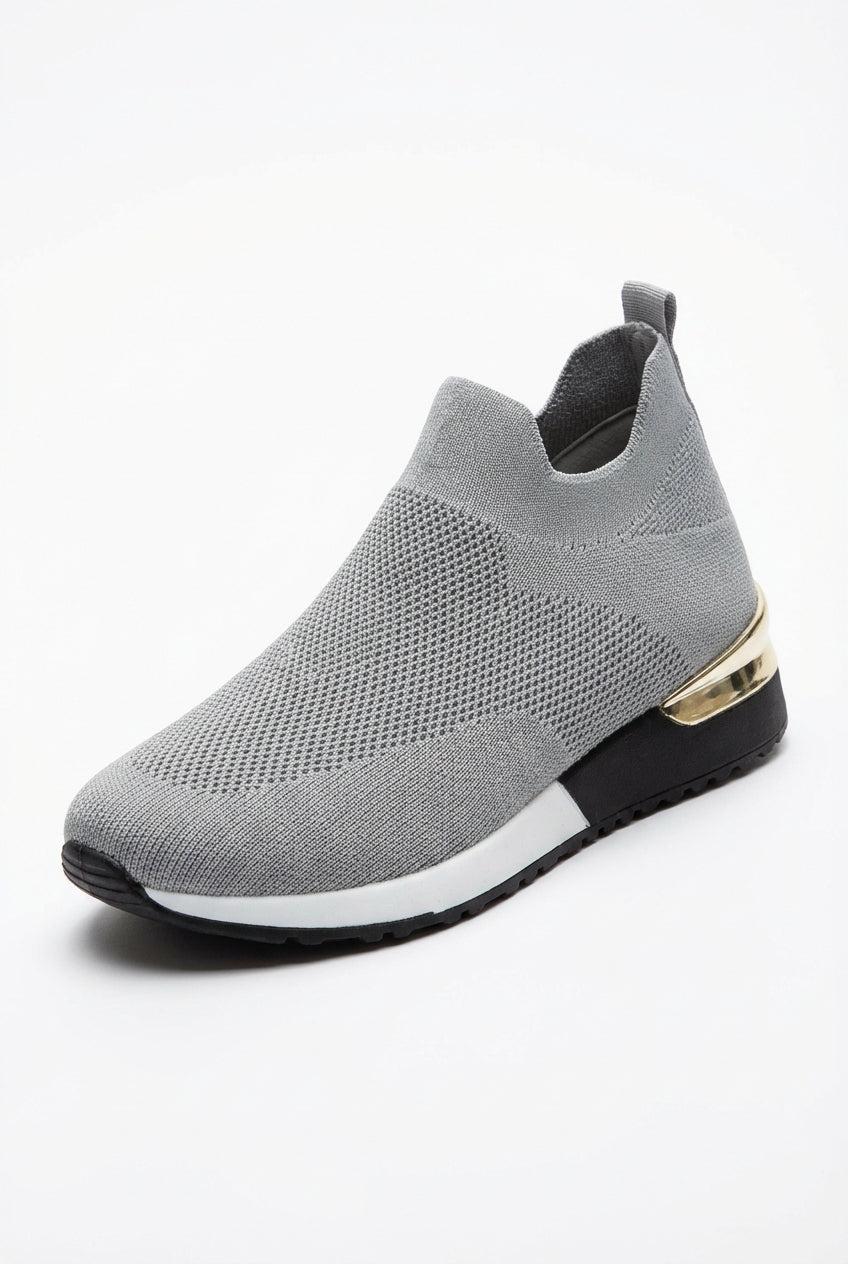 Pointed Toe Sneakers-footwear > sneakers-Laventaire-Gray-35-Laventaire