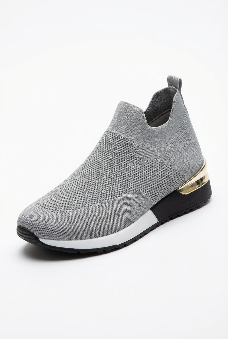 Pointed Toe Sneakers-footwear > sneakers-Laventaire-Gray-35-Laventaire