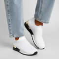 Pointed Toe Sneakers-footwear > sneakers-Laventaire-White-35-Laventaire