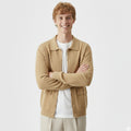 Polo Cardigan Sweater-sweaters > cardigans-Laventaire-Laventaire