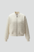 Quilted Bomber Jacket-outerwear > bomber jacket-Laventaire-Laventaire