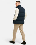 Quilted Puffer Vest-outerwear > vests > puffer vests-Laventaire-Laventaire