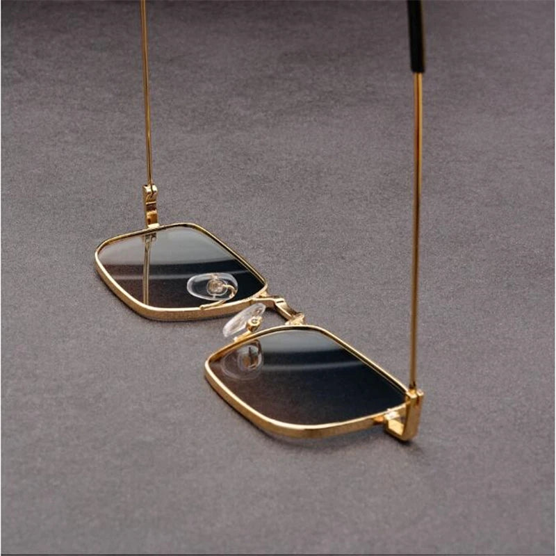 Rectangular Retro Sunglasses-accessories > sunglasses-Laventaire-Laventaire