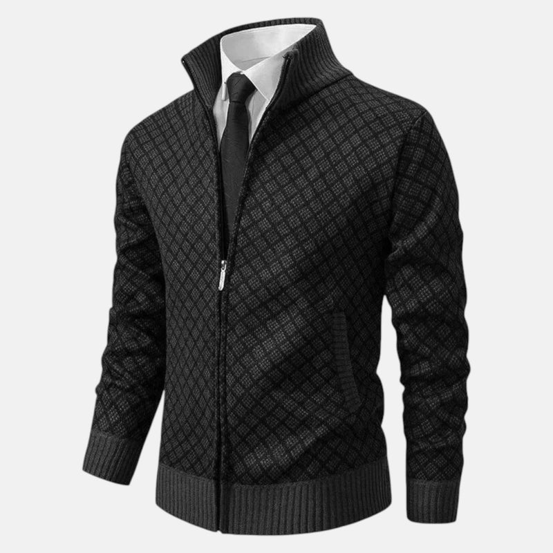 Regular Fit Cardigan-men's outerwear > cardigan-Laventaire-Laventaire