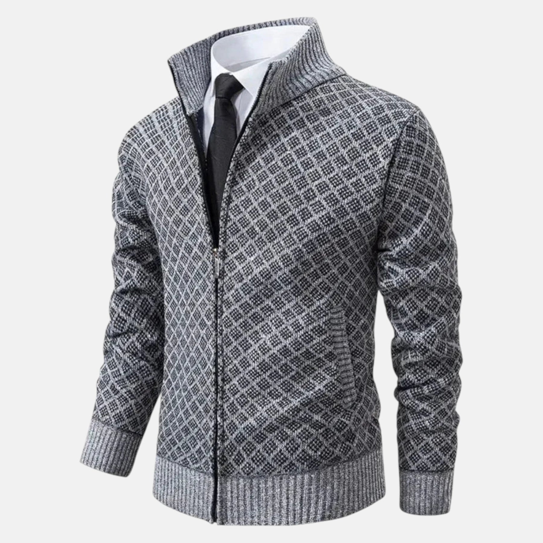 Regular Fit Cardigan-men's outerwear > cardigan-Laventaire-Laventaire