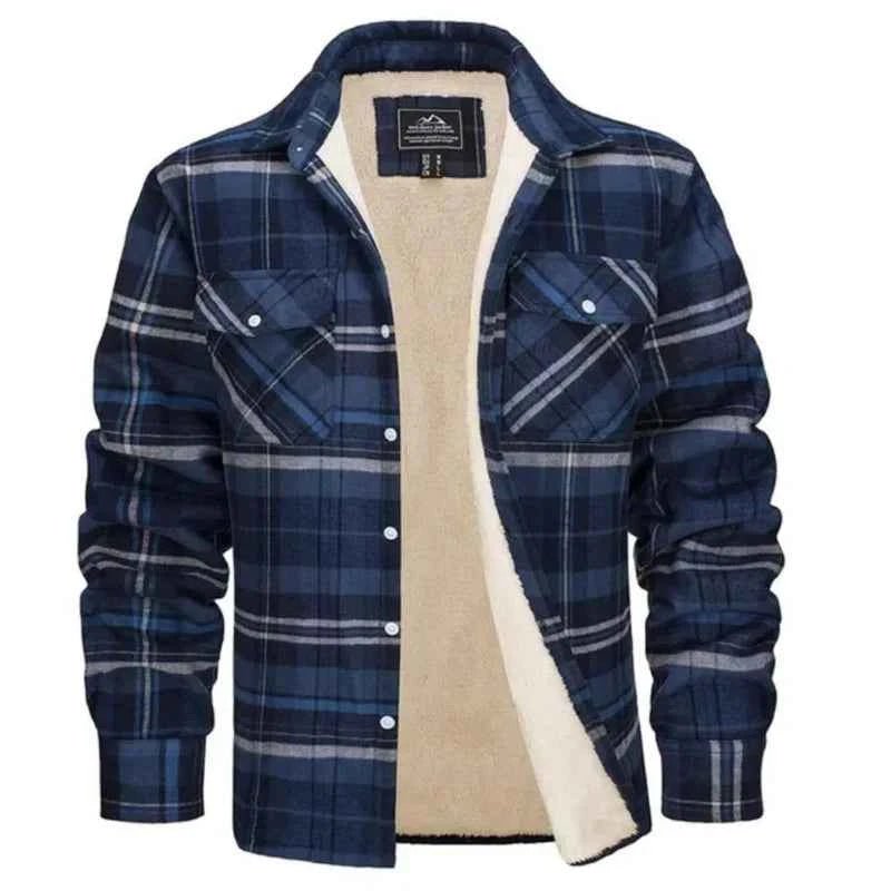 Regular Fit Checkered Jacket-jackets > checkered jacket-Laventaire-Navy Blue-S-Laventaire