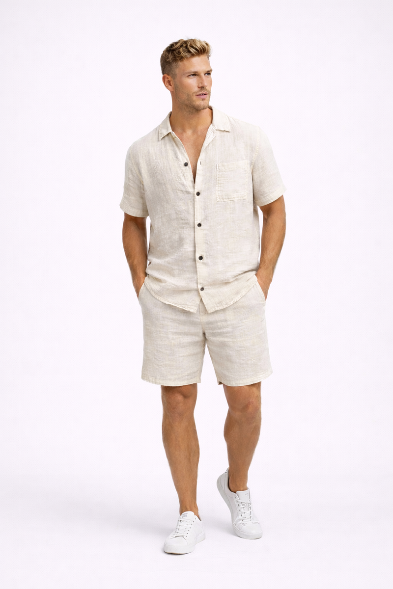 Relaxed Casual Summer Set-men's clothing > sets > summer set-Laventaire-Laventaire
