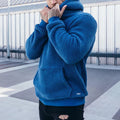 Relaxed Daily Wear Hoodie-men's clothing > hoodies > relaxed fit hoodie-Laventaire-Blue-S-Laventaire