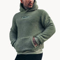 Relaxed Daily Wear Hoodie-men's clothing > hoodies > relaxed fit hoodie-Laventaire-Dark Green-S-Laventaire
