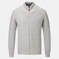 Relaxed Fit Cardigan Gray-outerwear > cardigan-Laventaire-Laventaire