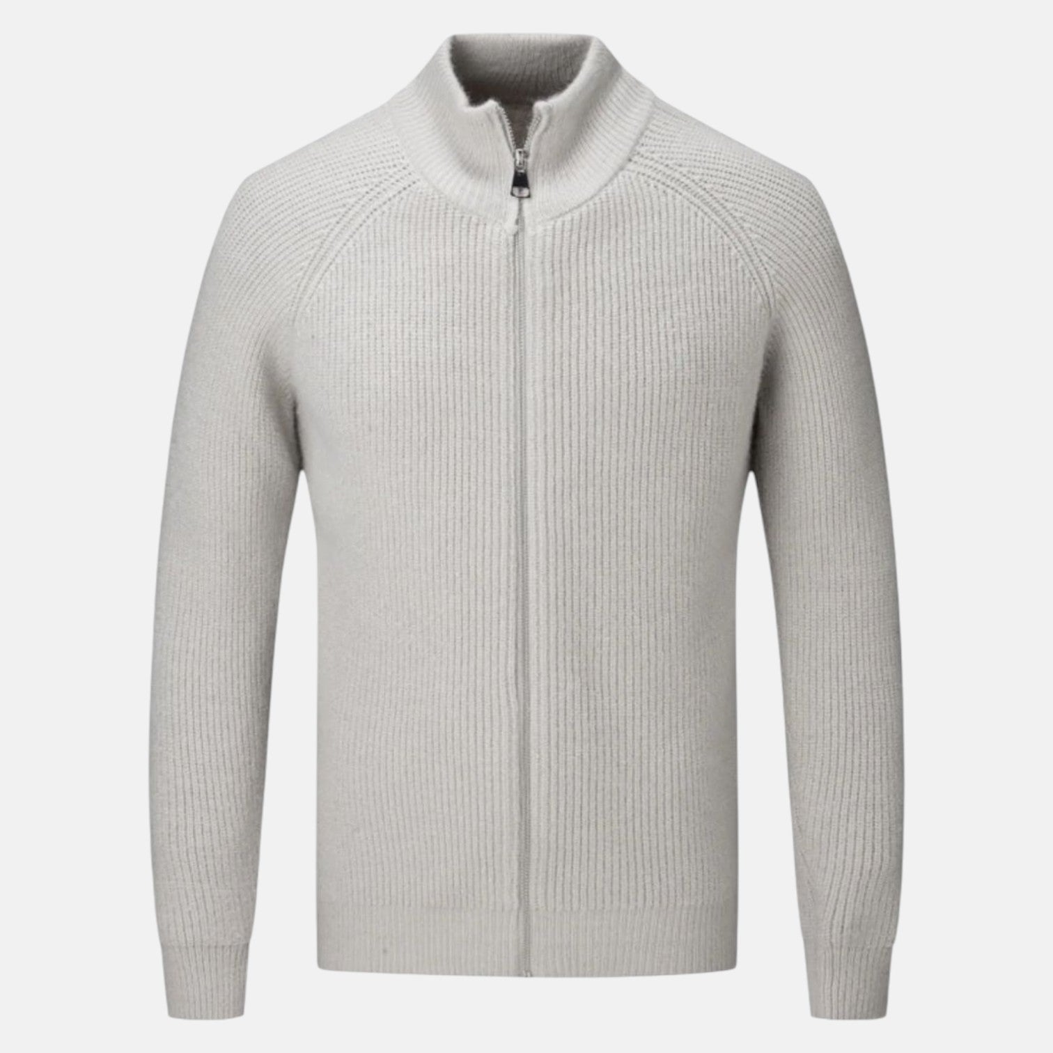 Relaxed Fit Cardigan Gray-outerwear > cardigan-Laventaire-Laventaire