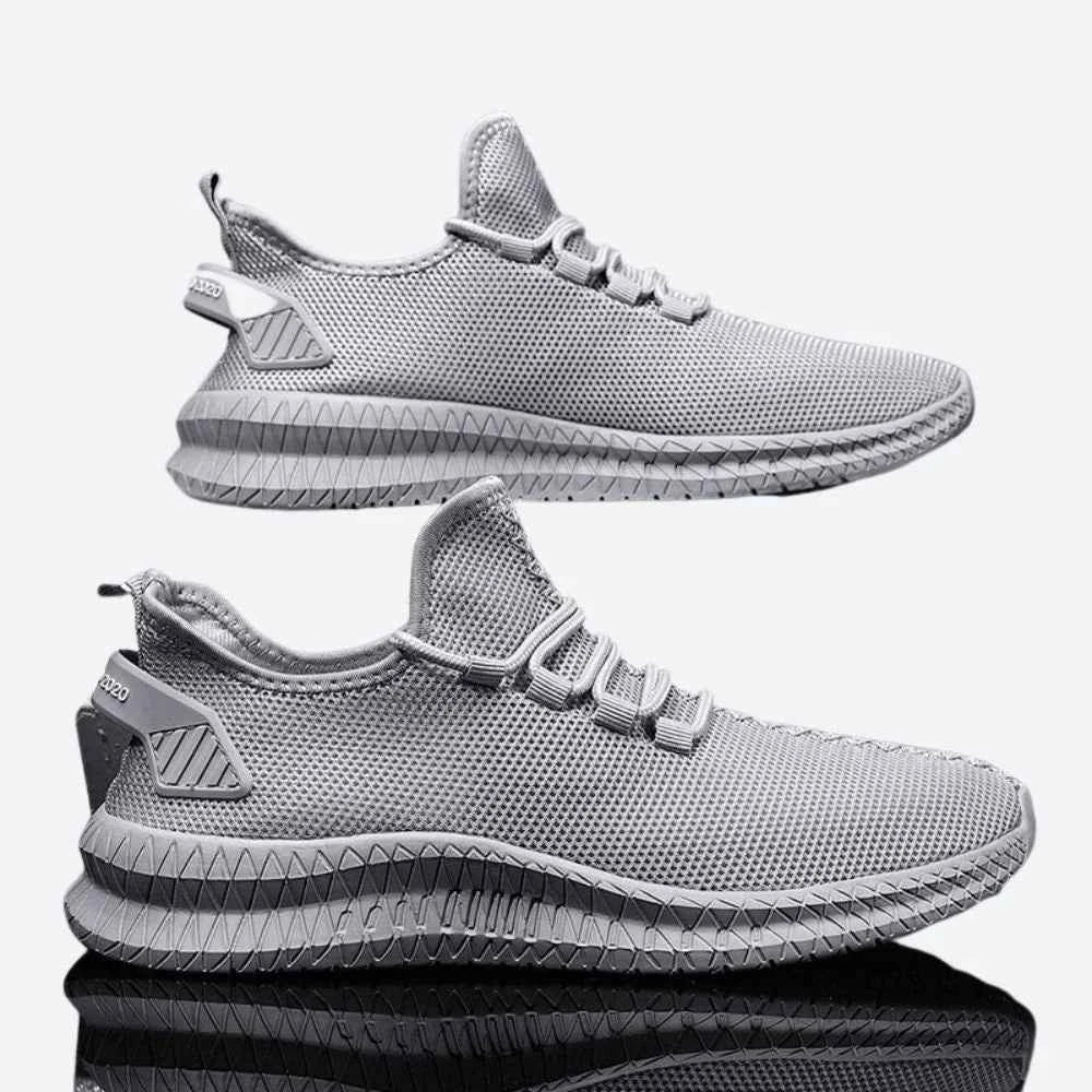 Relaxed Fit Casual Shoes-footwear > casual shoes-Laventaire-Light Gray-39-Laventaire
