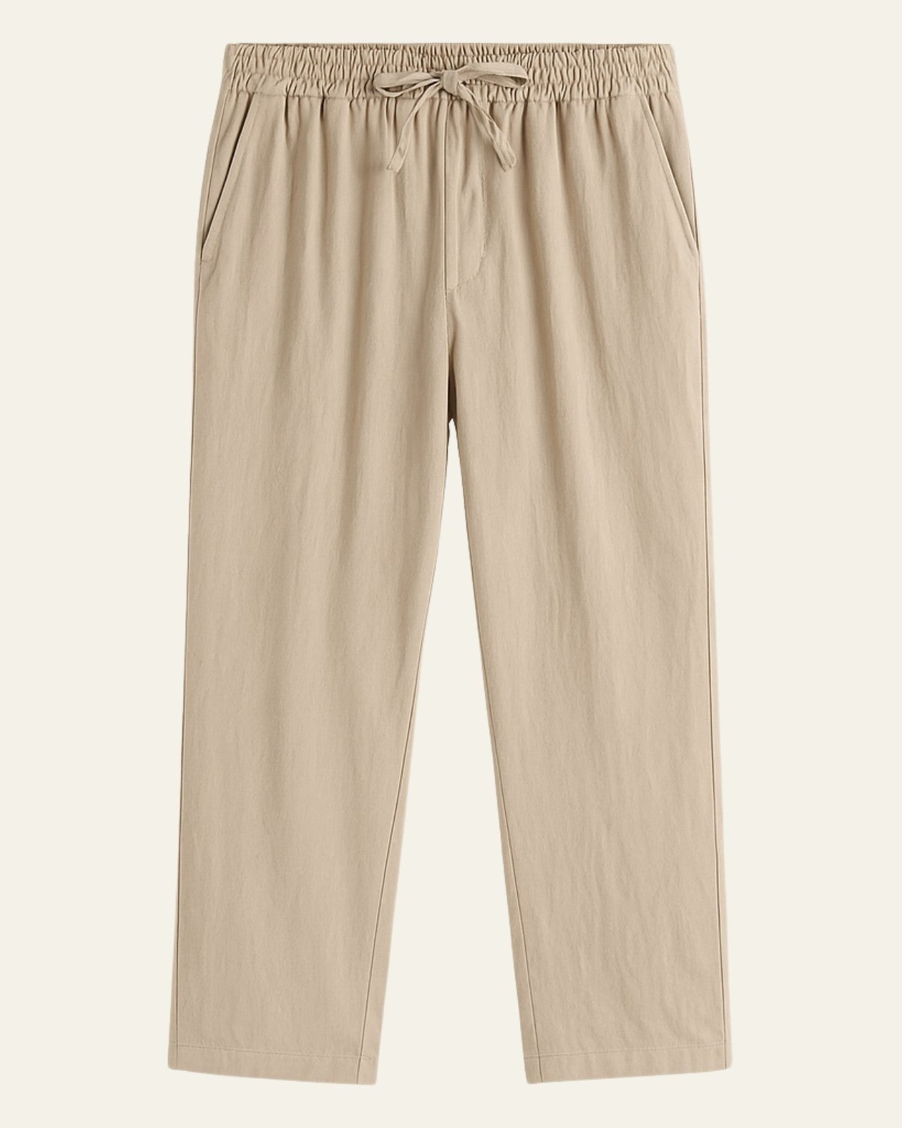 Relaxed Fit Casual Trousers-trousers > casual trousers-Laventaire-Laventaire