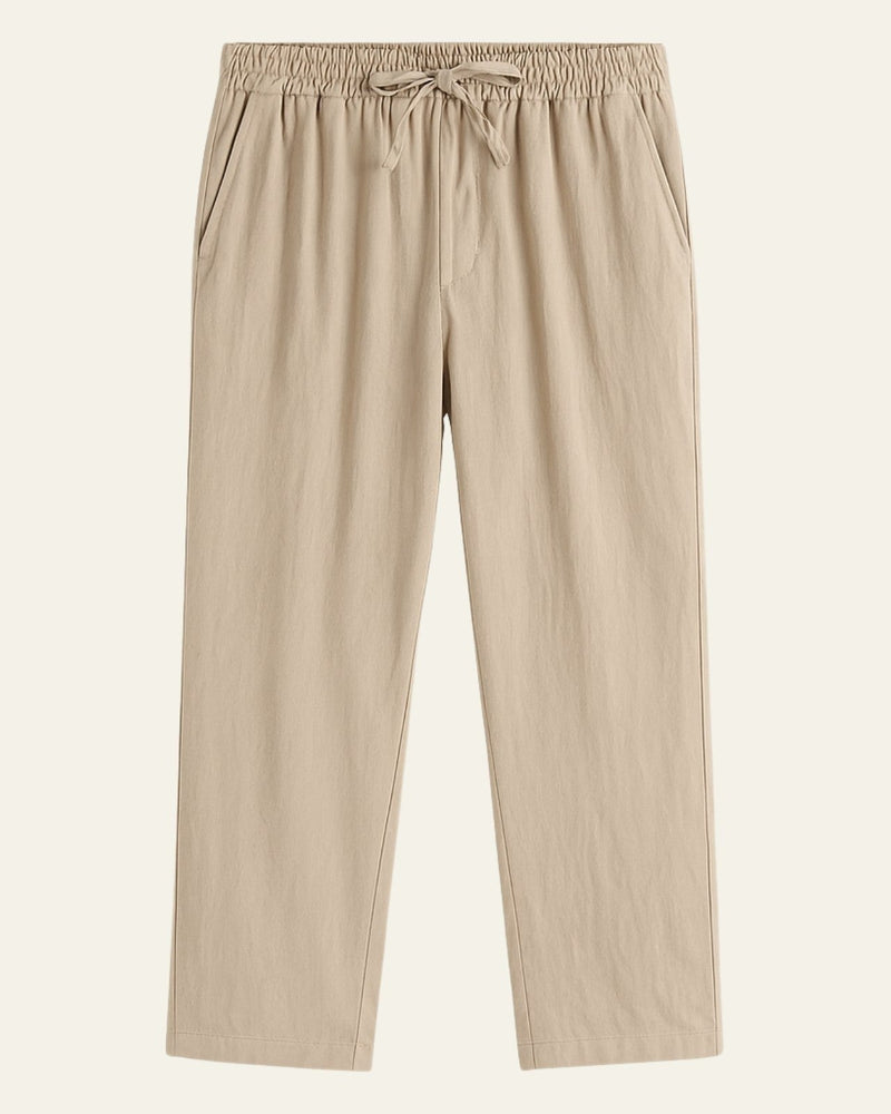 Relaxed Fit Casual Trousers-trousers > casual trousers-Laventaire-Laventaire