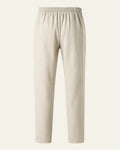 Relaxed Fit Casual Trousers-trousers > casual trousers-Laventaire-Laventaire