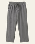 Relaxed Fit Casual Trousers-trousers > casual trousers-Laventaire-Gray-S-Laventaire
