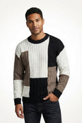 Relaxed Fit Crewneck Sweater-sweaters > crewneck sweater-Laventaire-Laventaire