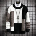 Relaxed Fit Crewneck Sweater-sweaters > crewneck sweater-Laventaire-Laventaire