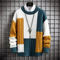 Relaxed Fit Crewneck Sweater-sweaters > crewneck sweater-Laventaire-Laventaire