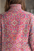 Relaxed Fit Floral Sweater-sweaters > floral sweater-Laventaire-Laventaire