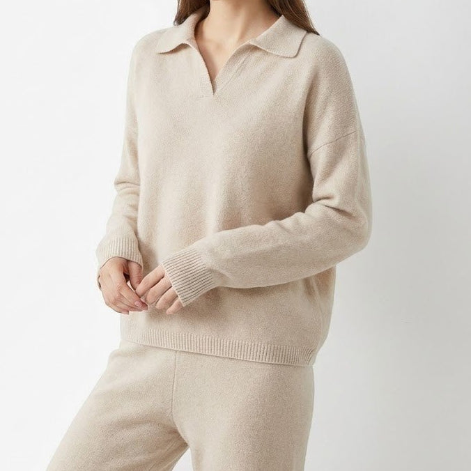 Relaxed Fit Leisure Set-leisurewear > leisure set-Laventaire-Laventaire