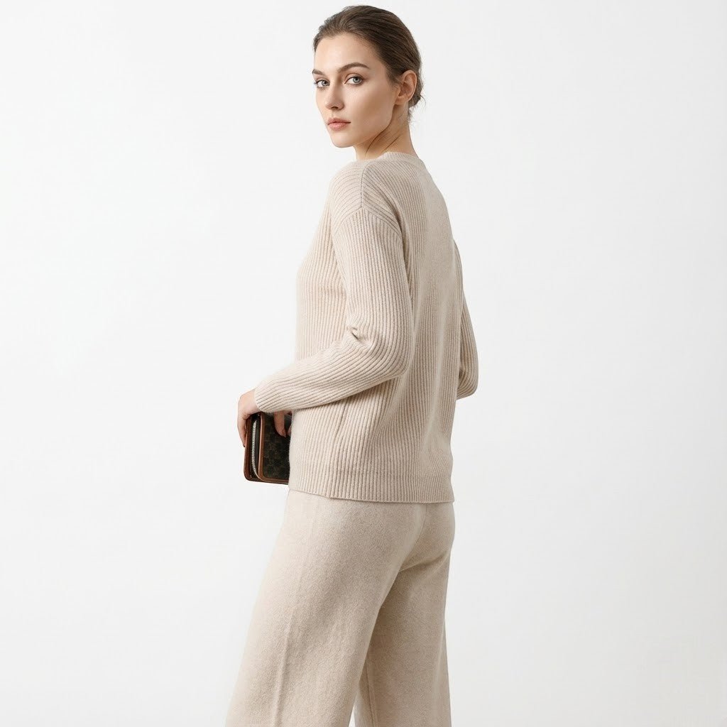 Relaxed Fit Leisure Set-leisurewear > leisure set-Laventaire-Laventaire