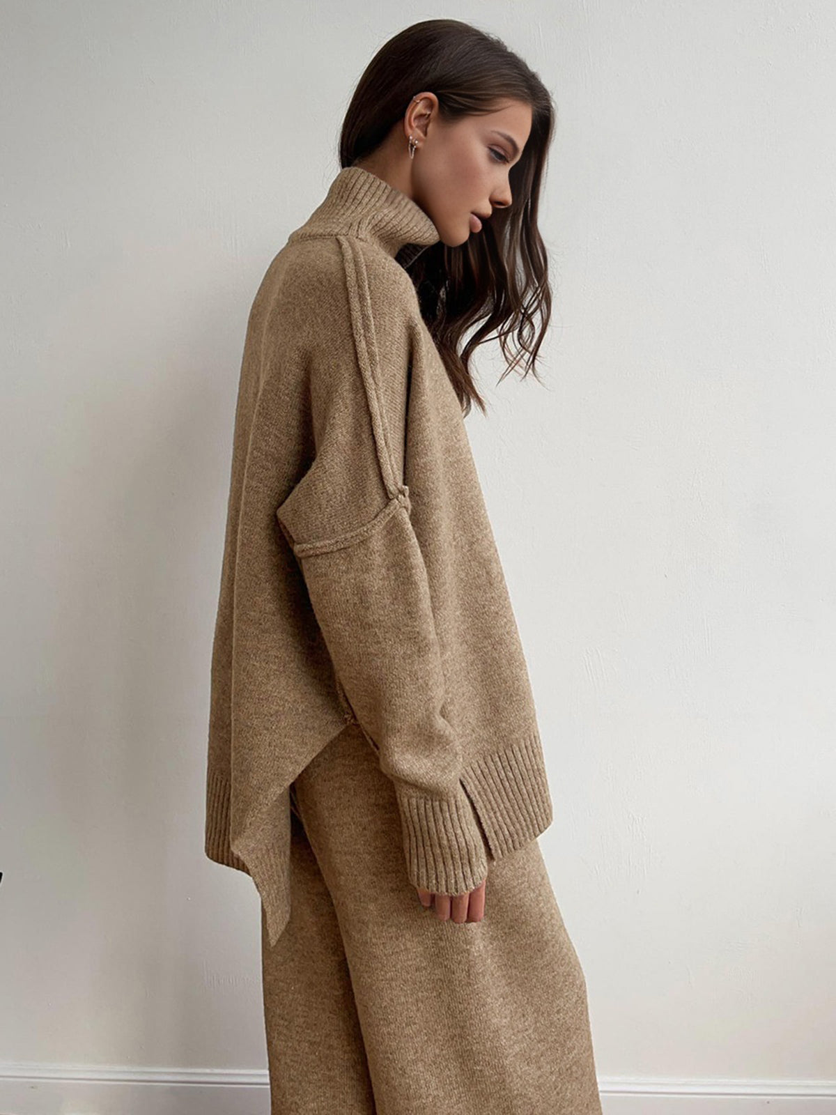 Relaxed Fit Lounge Set-loungewear > lounge set-Laventaire-Laventaire