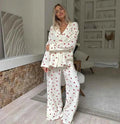 Relaxed Fit Pajama Set-loungewear > pajama set-Laventaire-Laventaire